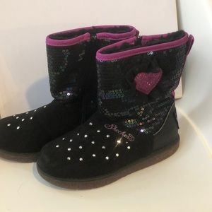 Sketchers twinkle toes boots size 11